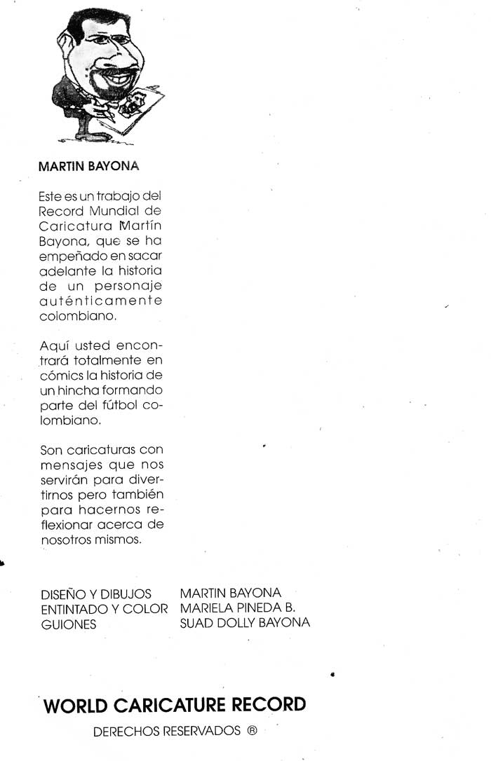 CARICATURA BAYONA