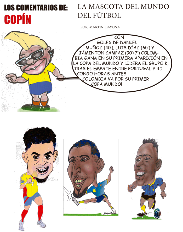 COPIN JUGADORES COLOMBIANOS