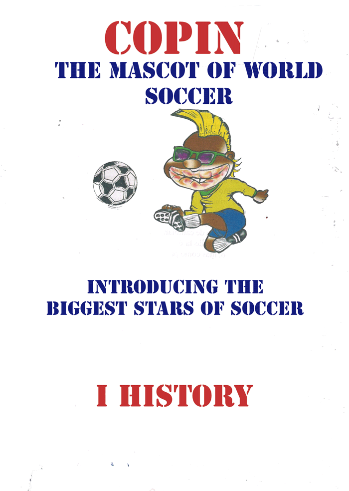 COPIN LA MASCOTA DEL FUTBOL UNIVERSAL