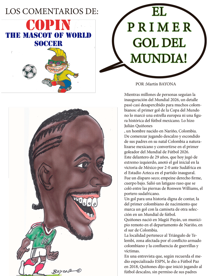 ELPRIMER GOL DEL MUNDIAL