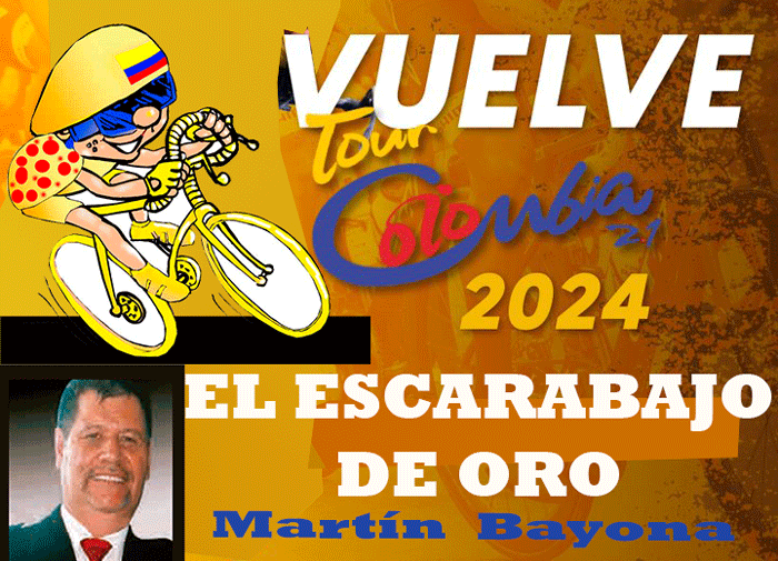 el escarabajo de oro MARTÍN BAYONA PIE DE FOTO