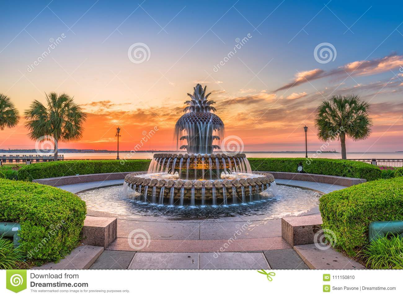 fuente de charleston carolina del sur los e u 111150810