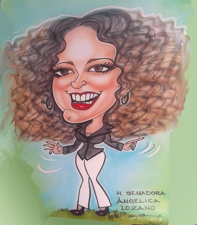 la senadora angelca lozano copia